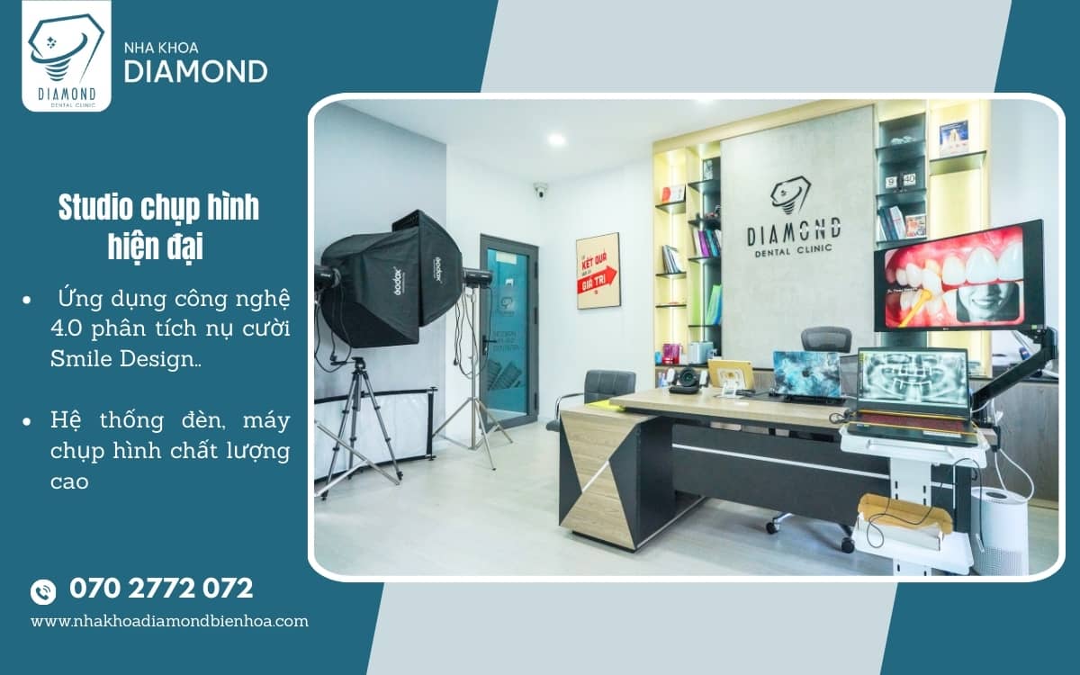Studio chụp hình nha khoa Diamond bien hoa