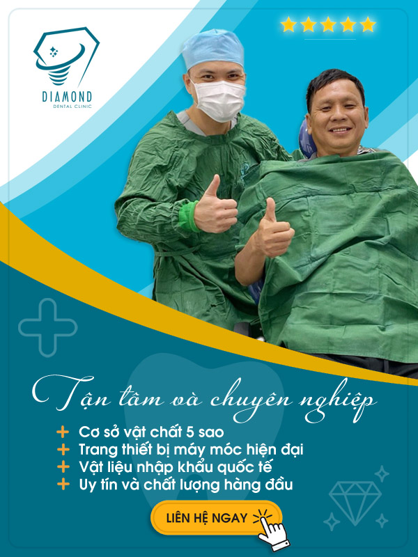 Dịch vụ tận tâm và chuyên nghiệp tại Nha khoa Diamond Biên Hòa.